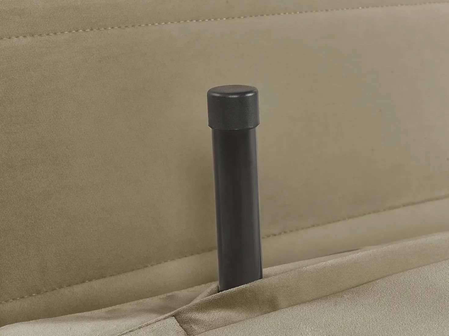 Divano letto singolo SETTEN Velluto Verde oliva