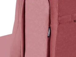 Divano letto singolo VESTFOLD Velluto Rosa