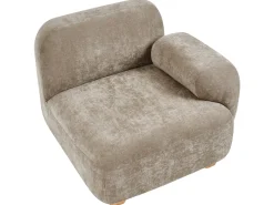 Divano modulare 2 posti AMLI Tessuto Beige