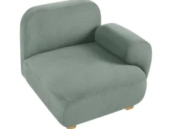 Divano modulare 2 posti AMLI Tessuto Verde chiaro