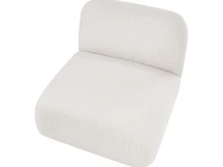 Divano modulare 3 posti AMLI Bouclé Bianco sporco