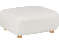Divano modulare 2 posti AMLI Bouclé Bianco sporco