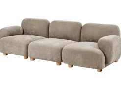 Divano modulare 3 posti AMLI Tessuto Beige