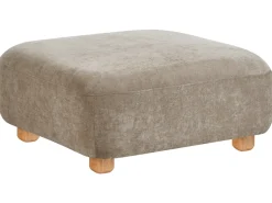 Divano modulare 3 posti AMLI Tessuto Beige con ottomana