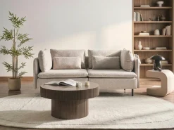 Divano modulare 2 posti EGERIS Tessuto Beige