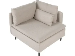 Divano modulare 2 posti EGERIS Tessuto Beige