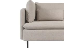 Divano modulare 2 posti EGERIS Tessuto Beige