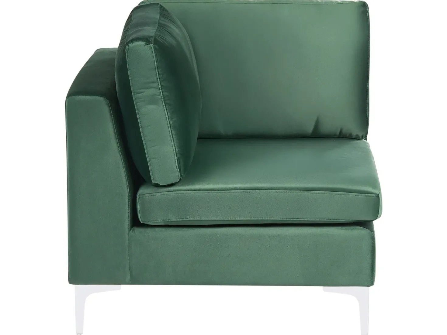 Divano modulare 3 posti EVJA Velluto Verde
