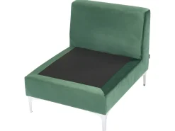 Divano modulare 3 posti EVJA Velluto Verde