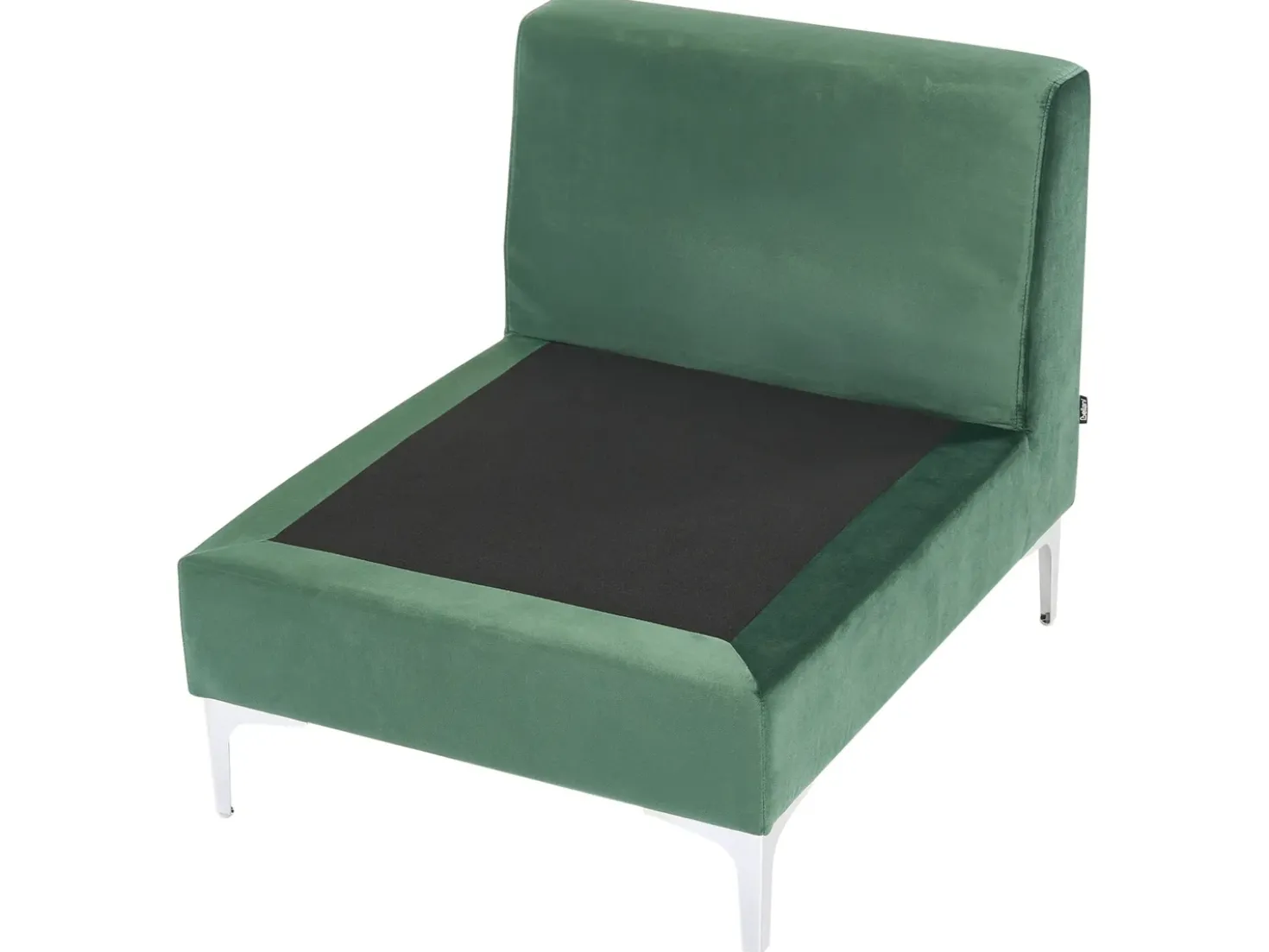 Divano modulare 3 posti EVJA Velluto Verde