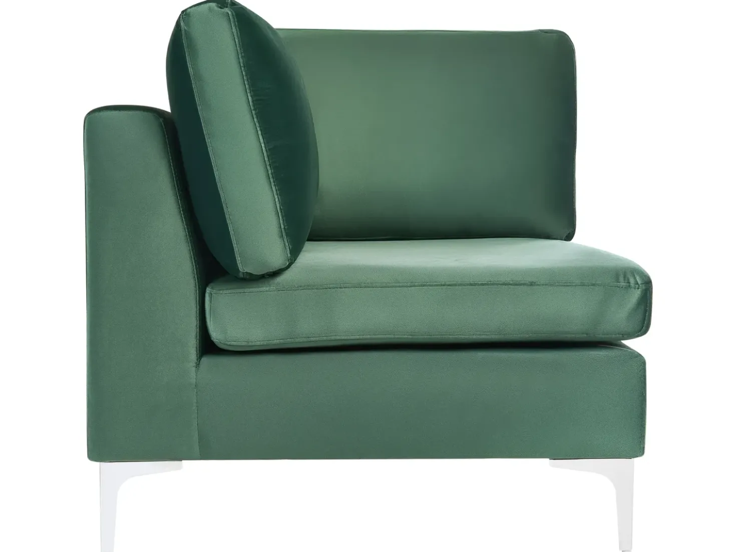 Divano modulare 3 posti EVJA Velluto Verde