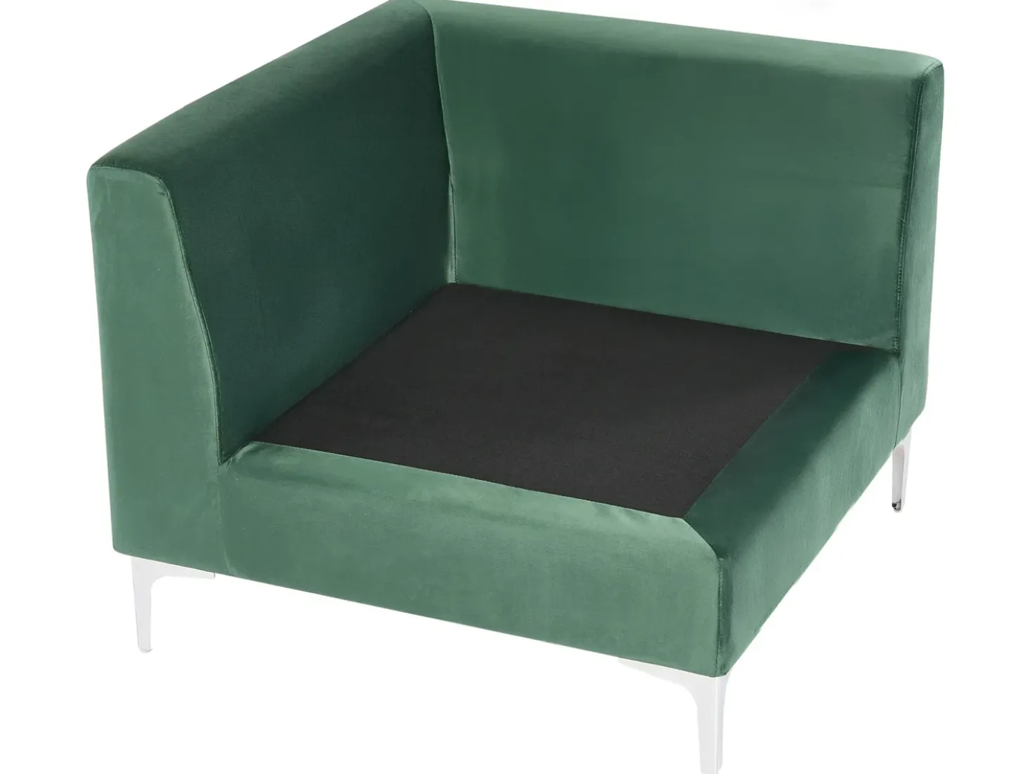 Divano modulare 3 posti EVJA Velluto Verde