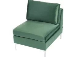 Divano modulare 3 posti EVJA Velluto Verde