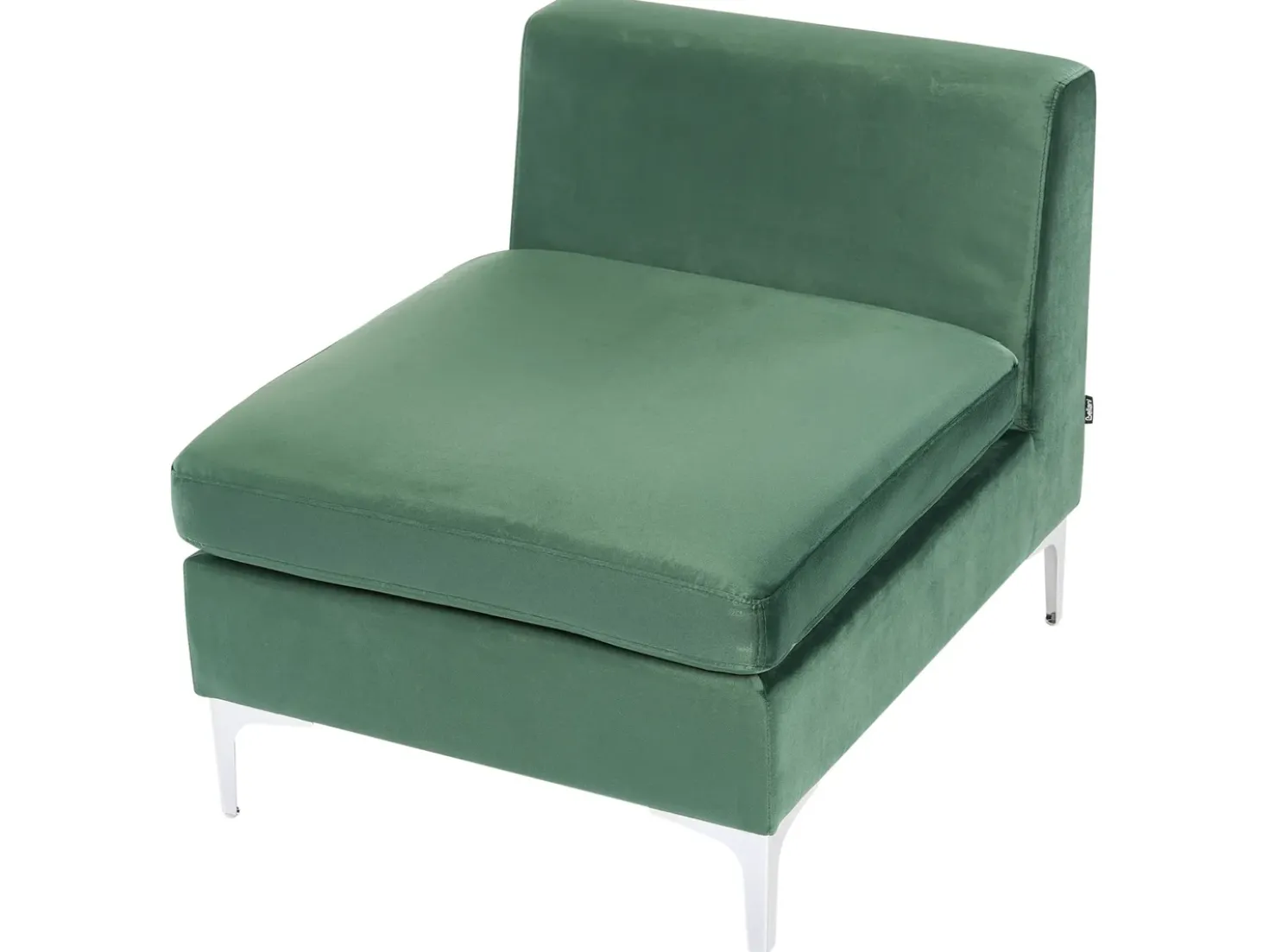 Divano modulare 3 posti EVJA Velluto Verde