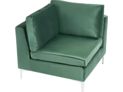 Divano modulare 2 posti EVJA Velluto Verde