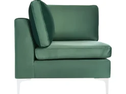 Divano modulare 2 posti EVJA Velluto Verde