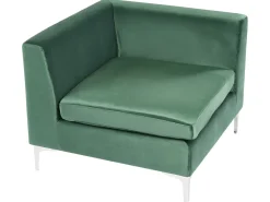 Divano modulare 2 posti EVJA Velluto Verde