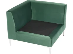 Divano modulare 2 posti EVJA Velluto Verde