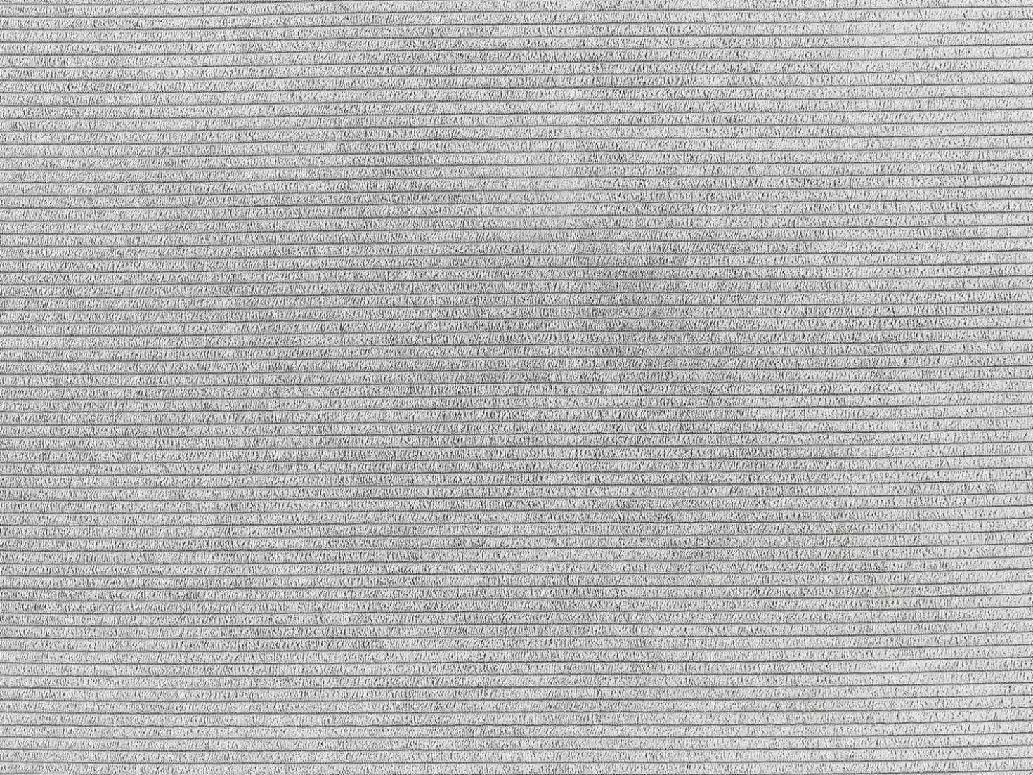Divano modulare 3 posti FALSTERBO Velluto a coste Grigio