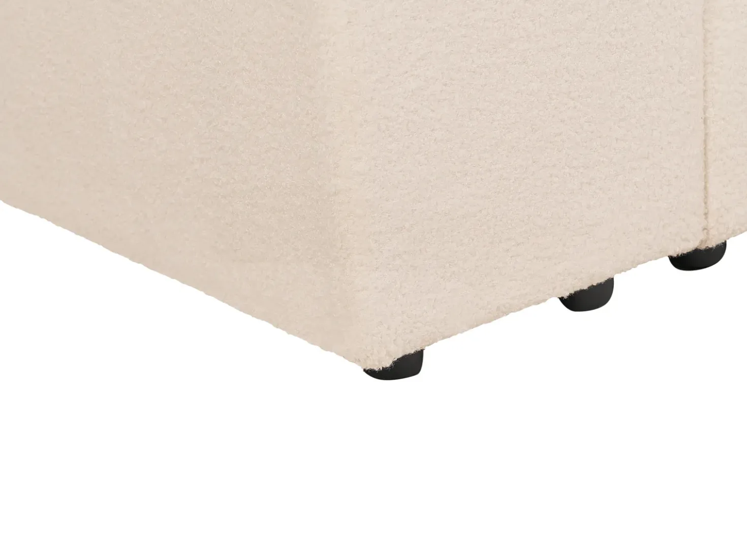 Divano modulare 2 posti FALSTERBO Bouclé Beige chiaro