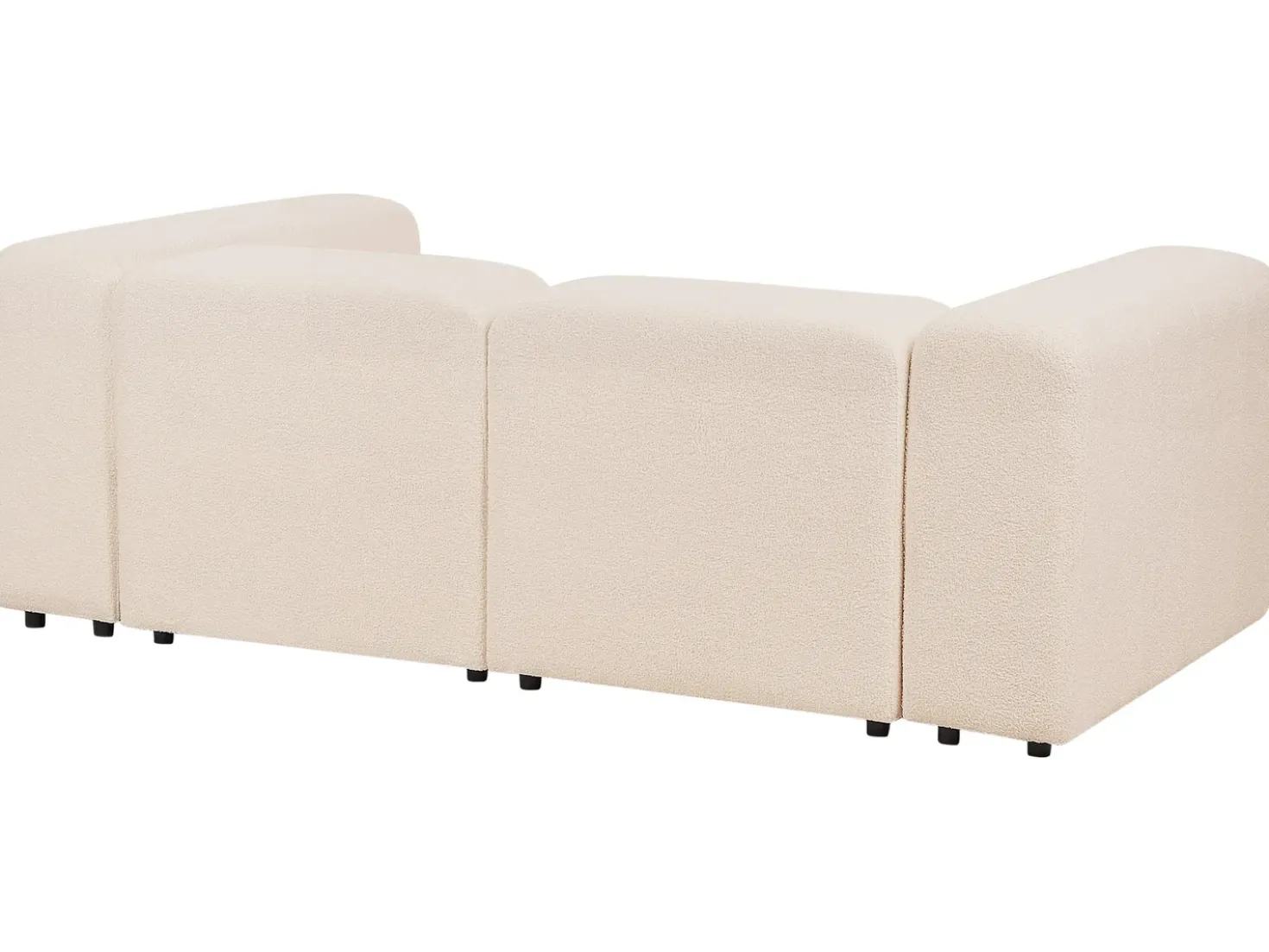 Divano modulare 2 posti FALSTERBO Bouclé Beige chiaro