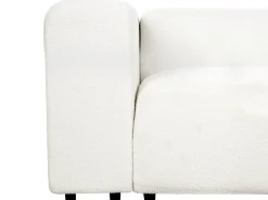 Divano modulare 2 posti FALSTERBO Bouclé Bianco