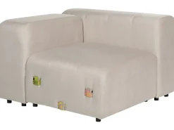 Divano modulare 3 posti FALSTERBO Velluto Beige