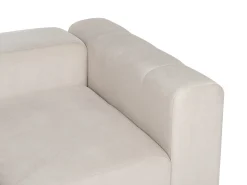 Divano modulare 3 posti FALSTERBO Velluto Beige