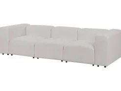 Divano modulare 3 posti FALSTERBO Bouclé Grigio chiaro
