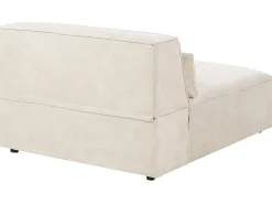 Divano modulare 2 posti HELLNAR Velluto Beige chiaro