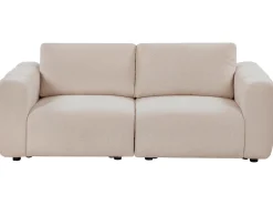 Divano modulare 2 posti KIVVIK Bouclé Beige
