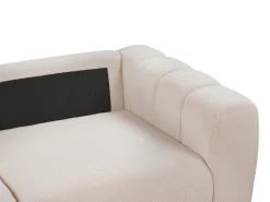 Divano modulare 2 posti KIVVIK Bouclé Beige
