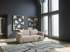 Divano modulare 2 posti KIVVIK Bouclé Beige