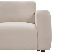 Divano modulare 2 posti KIVVIK Bouclé Beige