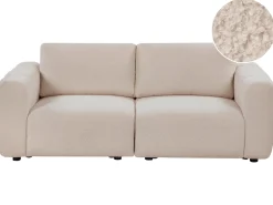 Divano modulare 2 posti KIVVIK Bouclé Beige