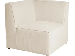 Divano modulare 3 posti LEMVIG Velluto a coste Beige chiaro