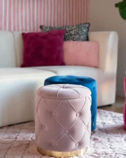 Divano modulare 3 posti LEMVIG Velluto a coste Beige chiaro