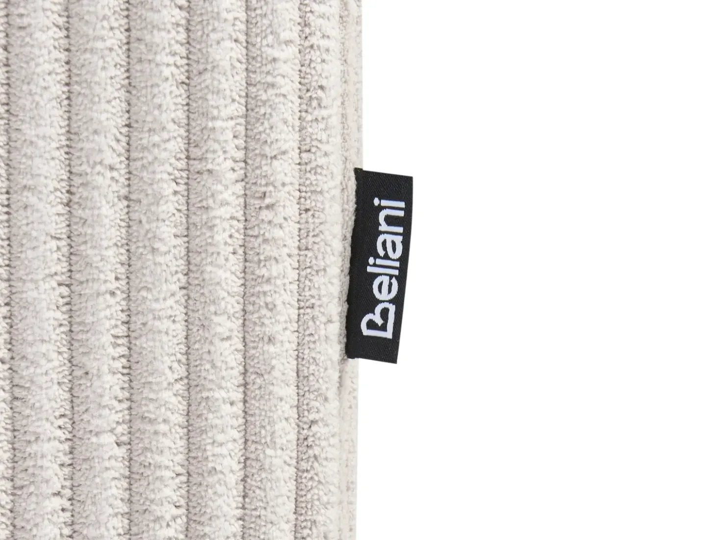 Divano modulare 2 posti LEMVIG Velluto a coste Beige