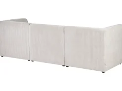 Divano modulare 3 posti LEMVIG Velluto a coste Beige