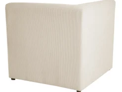 Divano modulare 2 posti LEMVIG Velluto a coste Beige chiaro