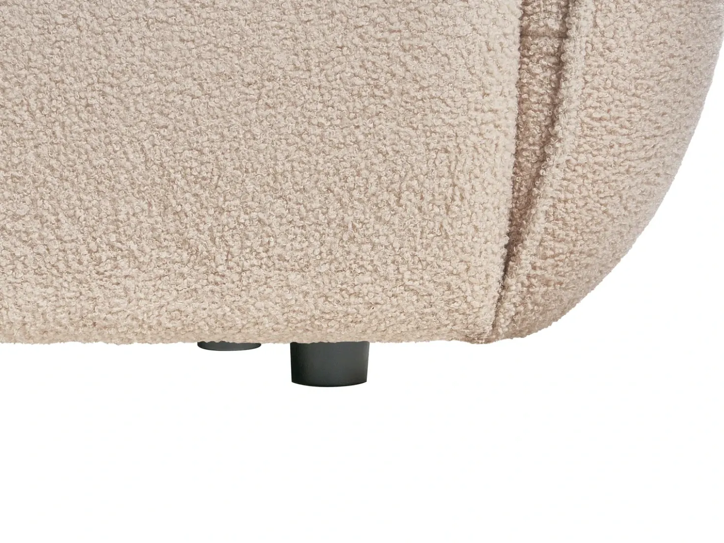 Divano modulare 2 posti MESNALI Bouclé Beige