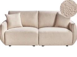 Divano modulare 2 posti MESNALI Bouclé Beige
