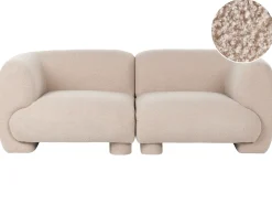 Divano modulare 2 posti MJALBI Bouclé Beige