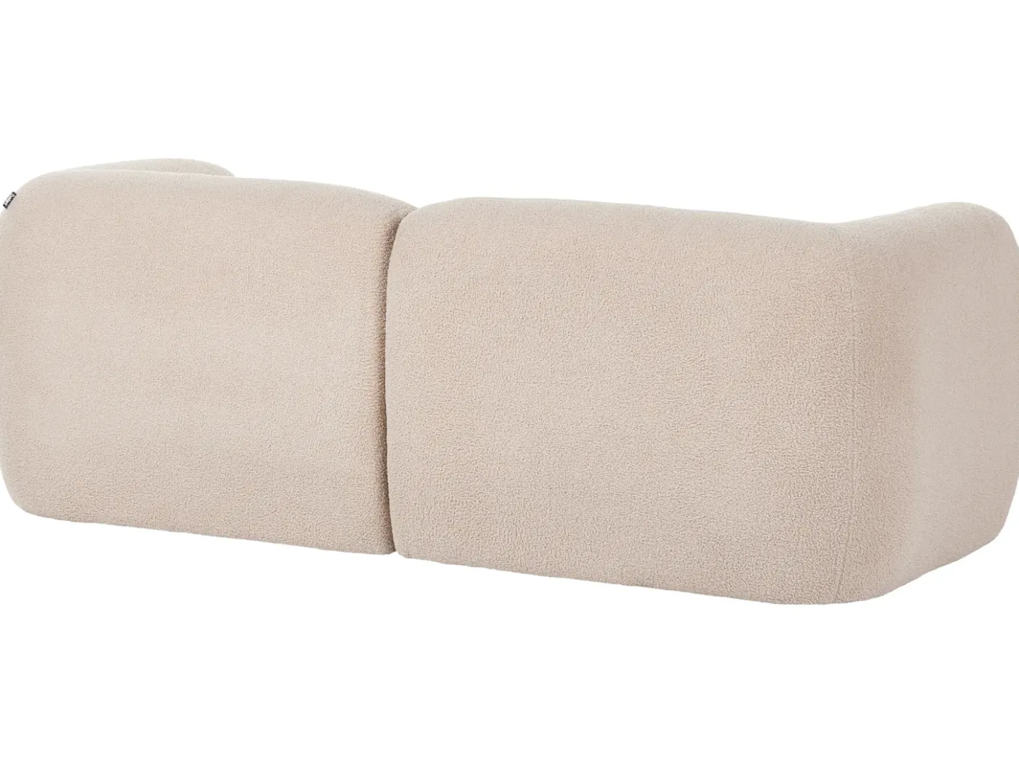 Divano modulare 2 posti MJALBI Bouclé Beige