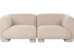 Divano modulare 2 posti MJALBI Bouclé Beige