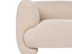 Divano modulare 3 posti MJALBI Bouclé Beige