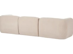 Divano modulare 3 posti MJALBI Bouclé Beige