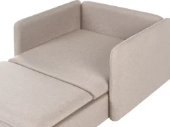 Divano modulare a U 4 posti EGERIS Tessuto Beige
