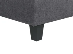 Divano modulare a U 5 posti UNSTAD Tessuto Grigio scuro