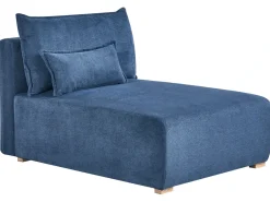 Divano modulare a U NERBO Tessuto Blu